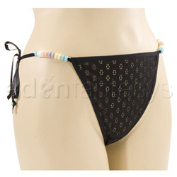 Edible treats - Tasty wear panties (Black)
