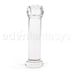 Glass dildo - Standing fist (1 1/2