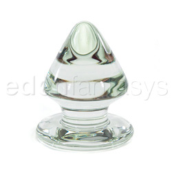 Glass Butt Plug - Glass butt plug