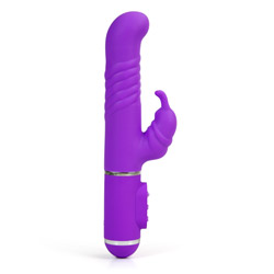 G-spot vibrator - Flaming amour silicone pearl bunny