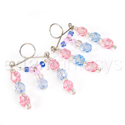 Nipple Jewelry - Beaded nipple huggers