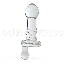 Glass juicer Nubby melon crank