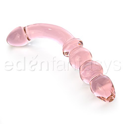 Dildo - Bent graduate (Clear / Pink)