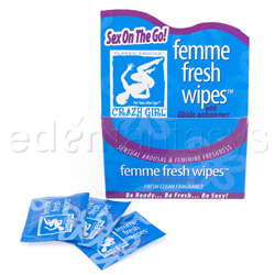 Adult Wipe - Crazy girl fresh wipes
