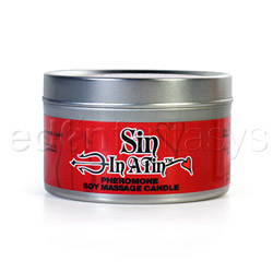 Pheromone soy massage candle Cinnamon leaf