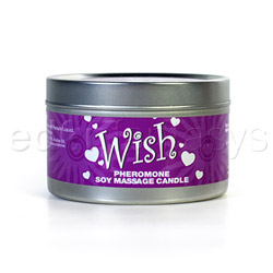 Pheromone soy massage candle Vanilla sugar