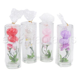 Candle Floating candles in glass Lavender