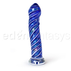 Dichroic glass dildo
