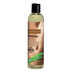Sex oil - Intimate Organics massage oil (Cocoa bean / Goji berry)