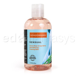 Sensual bath - Intimate Organics foaming bath (Cocoa bean / Goji berry)