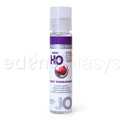 Lubricant - System JO H2O flavored lubricant 1oz (Pomegranate)