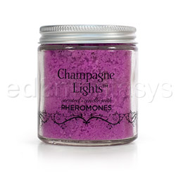 Candle Romantic candle champagne rain