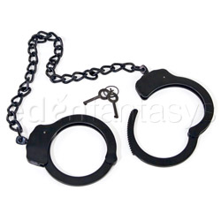 Ankle Cuff - Double lock police style leg irons