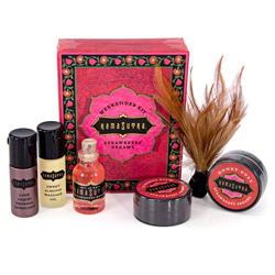 Sensual bath, Sensual Kit - Weekender kit (Strawberry)