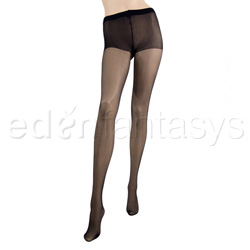 Low rise control top pantyhose