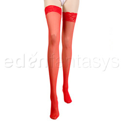 Thigh highs - Lace top thigh high