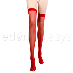 Sexy Stocking - Rhinestone backseam stockings