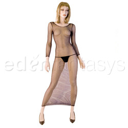 Sexy Dress - Long industrial net dress
