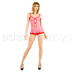 compare prices and find the best deal on mini dress, Mini dress - Flocked heart mini dress 