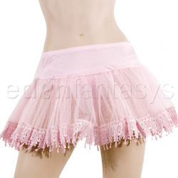 Teardrop lace petticoat