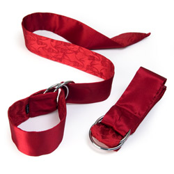 Bondage kit - Boa pleasure ties (Red)