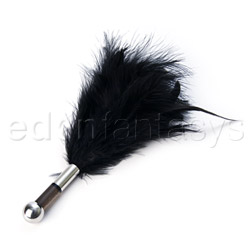 Tickler Tantra feather teaser Black