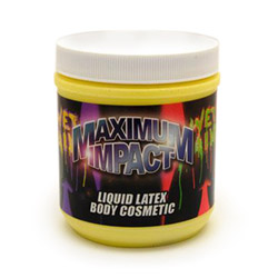 Body Paint - Fluorescent liquid latex (Yellow)