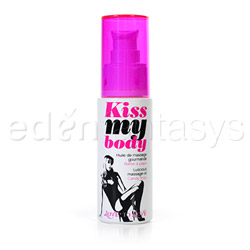 Kiss my body luscious massage oil (Candy floss)