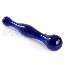 Glass dildo - Classic Blue