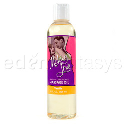 Making love flavored massage oil