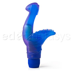 G-Spot Vibrator - Clit hugger G-spot pleaser (Blue)