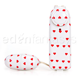 Bullet vibrator - Heart-on bullet