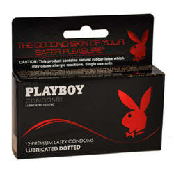 Lubricated dotted condoms (12)