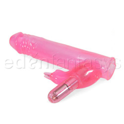 Penis sleeve with clitoral stimulator - Penis sleeve