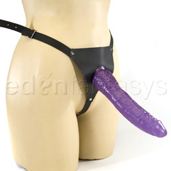 G-String Harness - Satisfy her Black