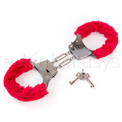 Handcuffs - Beginner's furry cuffs (Red)