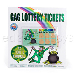 Gags - Gag lottery tickets
