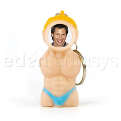 He's a hottie keychain