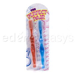 Perfect pair toothbrush