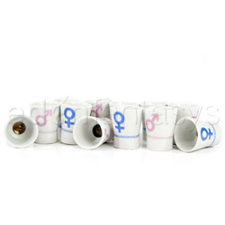 Surprise shot glass 12 pieces with display