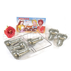 Gags - Pecker cup cake pan