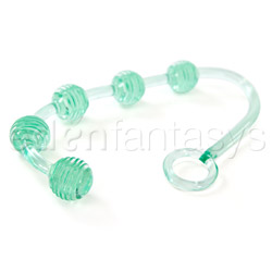 Anal Bead Ringed body beads Green