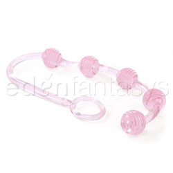 Anal Bead Ringed body beads Pink