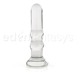 Glass Butt Plug Clear pawn