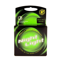 Condom, Male condom - Night light