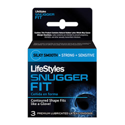 Condom, Male condom - Lifestyles snugger fit