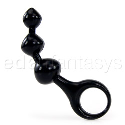 Anal Bead Love pacifier X 10 beads Black