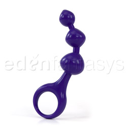 Anal Bead Love pacifier X 10 beads Purple