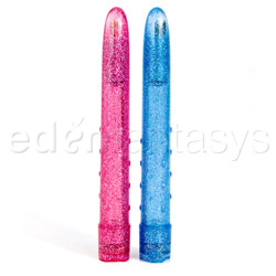 Vibrator - Glitter joystick massager (Blue)