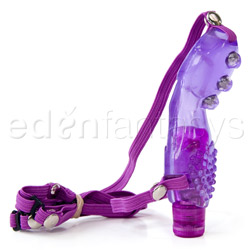 Strap on vibrator Purple flirt